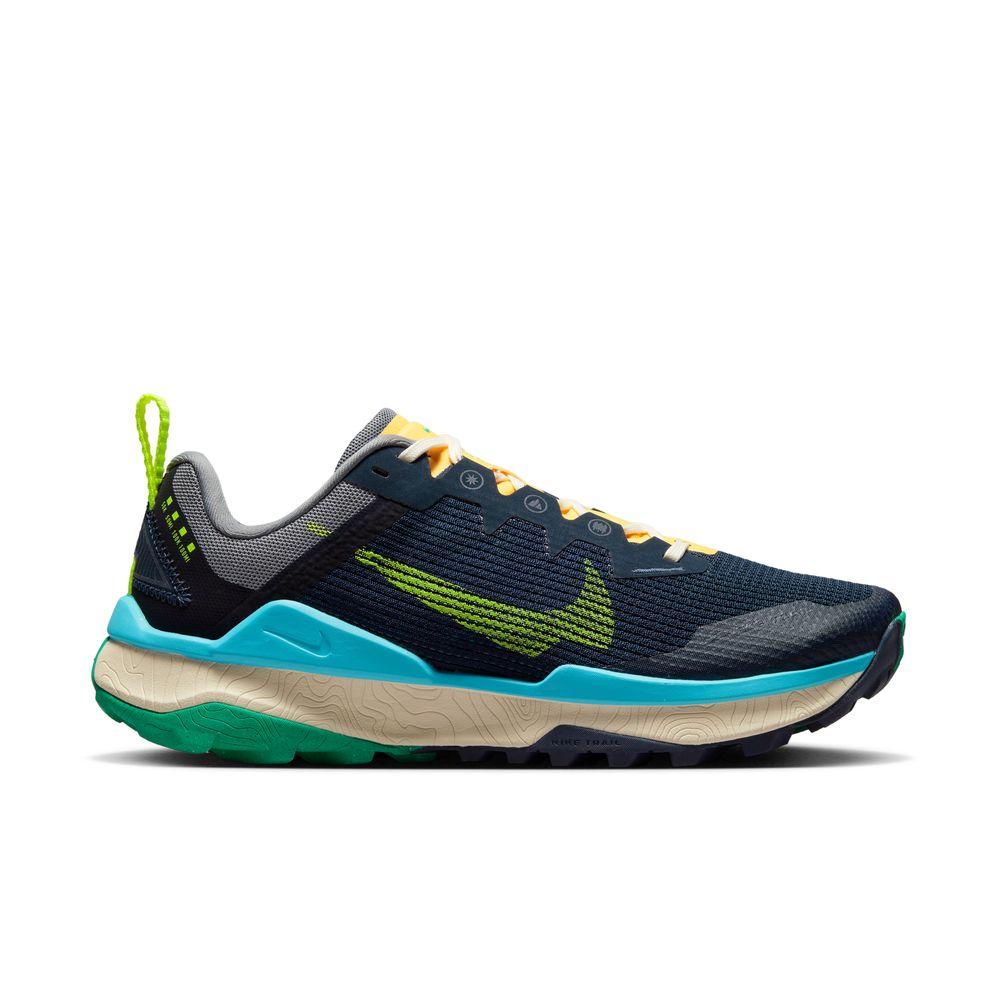 Nike Wildhorse 8 - OBSIDIAN / VOLT / COOL GREY / BALTIC BLUE