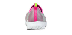 OOFOS OOmg Sport Shoe - WHITE / FUCHSIA