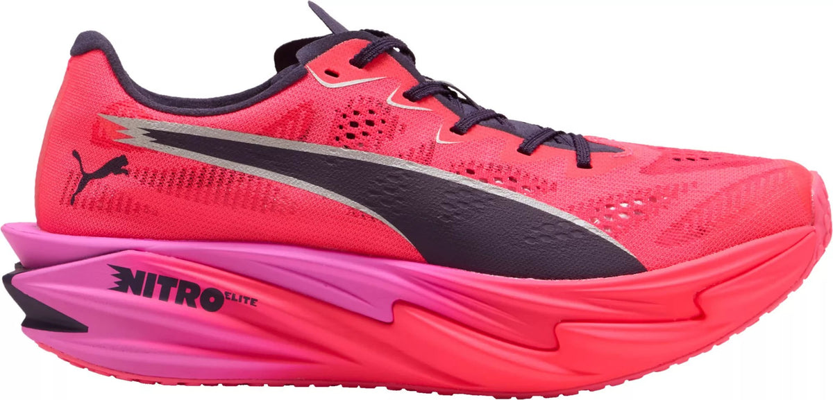 PUMA x HYROX Deviate NITRO Elite 4 - PURE PINK / ELECTRIC ORCHID / DEEP PLUM