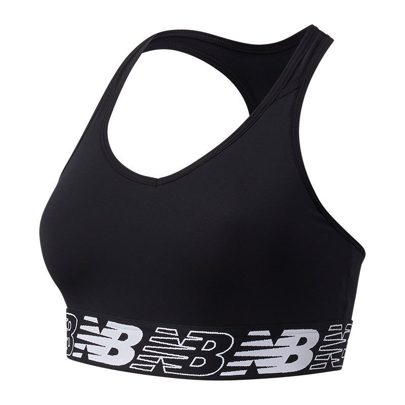 New Balance Pace Sports Bra 3.0 - BLACK