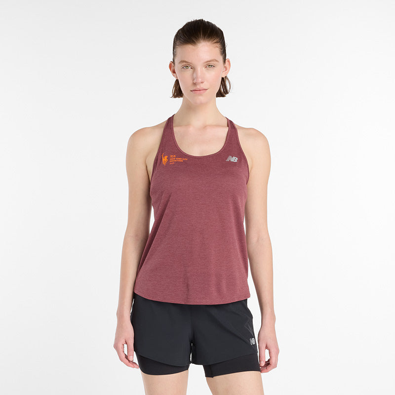New Balance 2025 TCS NYC Marathon Athletics Tank - RED