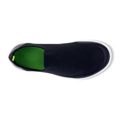 OOFOS OOmg Eezee Low Shoe - WHITE / BLACK