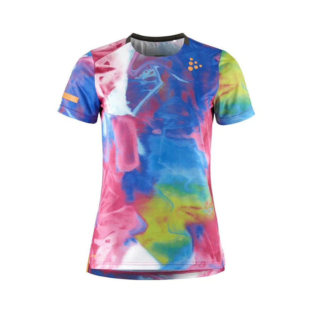 Craft Pro Jaquard Tee - FUCHSIA / MULTI
