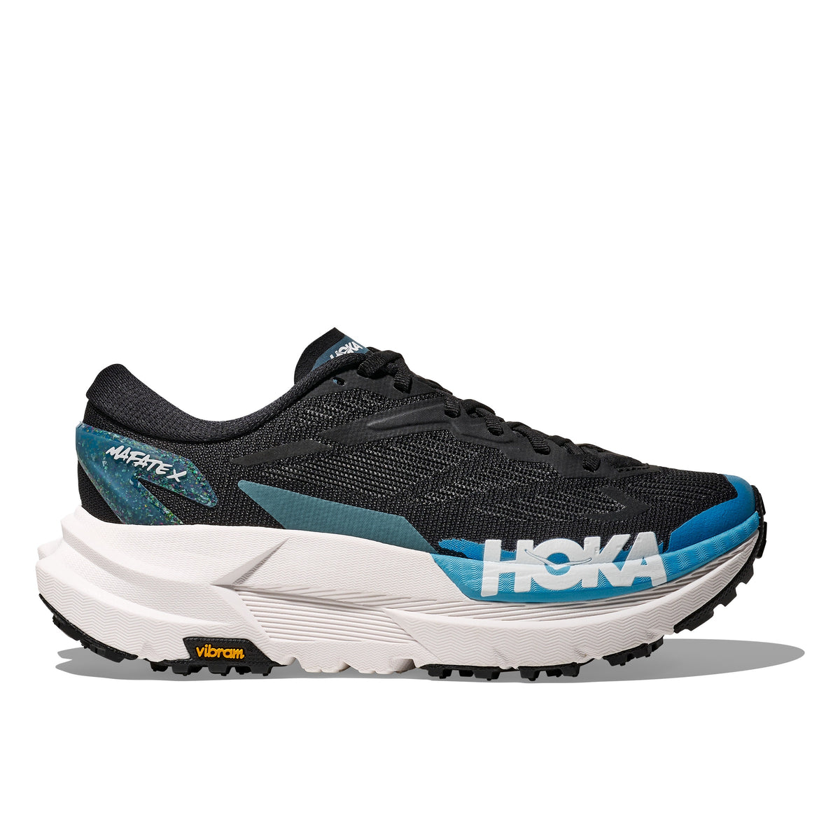 HOKA Mafate X - BLACK / SKYWARD BLUE
