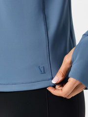Vuori Chilled Half Zip - LAGOON
