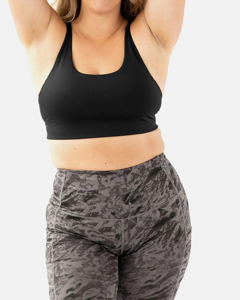 Handful Off the Hook Bra - BOOYA BLACK