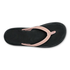 OluKai Kulapa Kai Sandal - PETAL PINK / BLACK