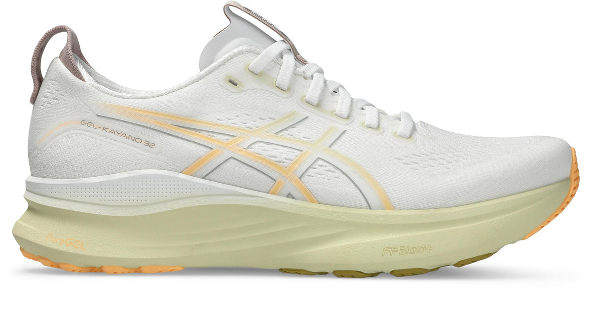 ASICS Gel-Kayano 32 - WHITE / ORANGE GLOW