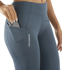 Salomon Cross Run 28" Tights - MIDNIGHT NAVY